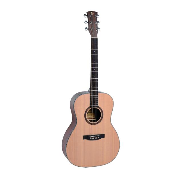 Chitarra acustica OOO con finitura open pore satinata