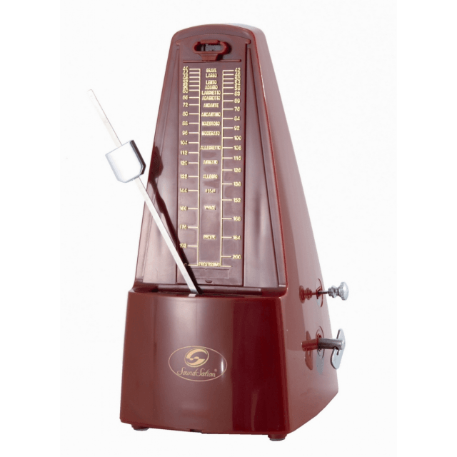 Mechanical metronome with bell