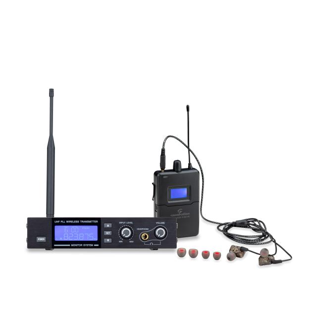 UHF 99-Channel Stereo In-Ear Monitor System