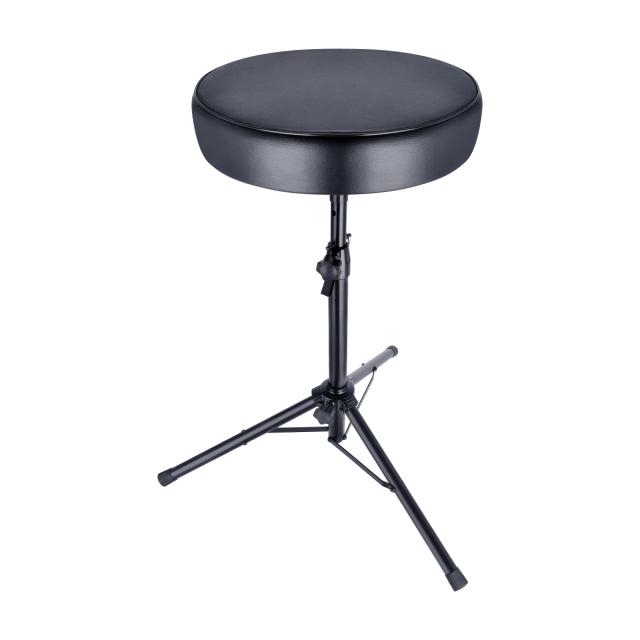 Adjustable stool for keyboard or drum