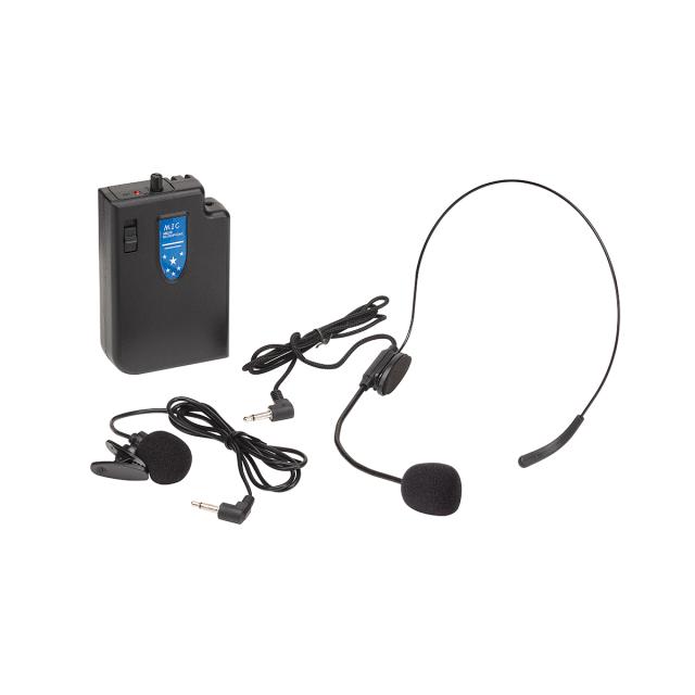 Kit Bodypack, Headset, e Mic Lavalier per Diffusori Go-Sound AMW - AIR & ProVibe AIR
