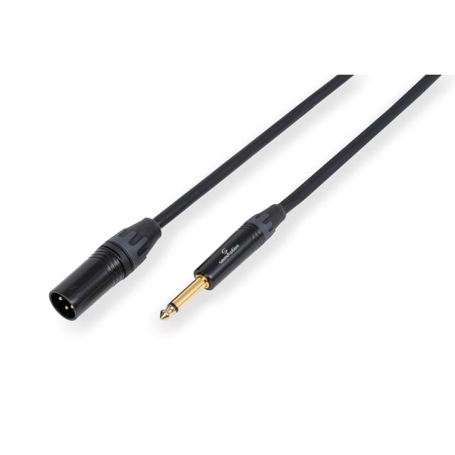 Cavo speaker Wiremaster XLR(M)-6.3mm Jack MONO / 1x2.5 mm² / 5mt