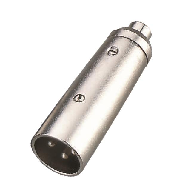 XLR Male - RCA Female adapter (1 pc set)