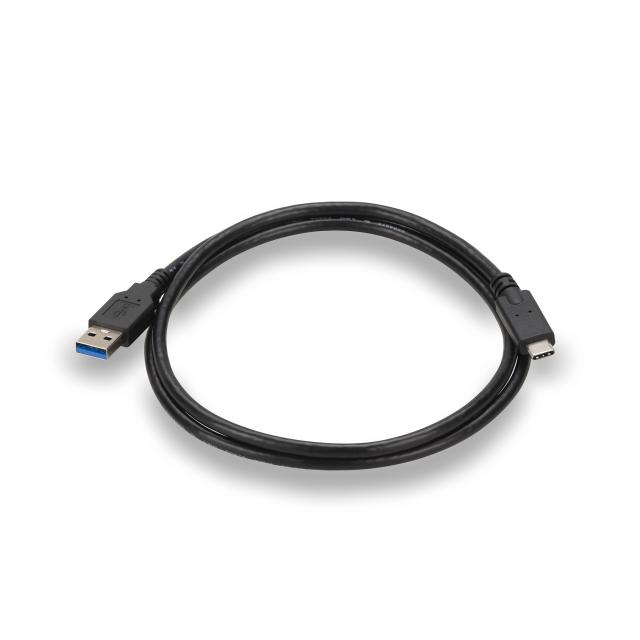 Cavo Wiremaster USB 3.0 (connettore Maschio Tipo-A 3.0 a Maschio Tipo-C 3.0) nero – lungh. 2m