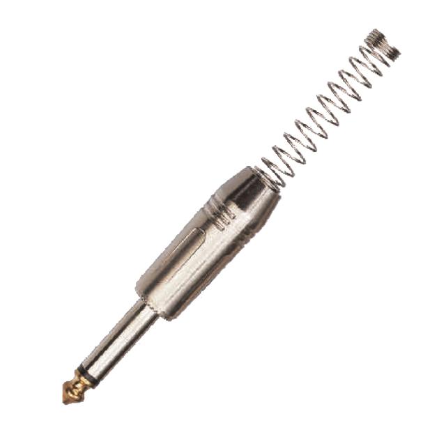 Metal connector 6.3mm jack MONO (25 pcs box)