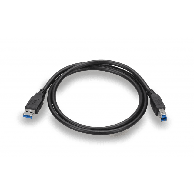 Wiremaster USB 3.0 cable (Type-A Male 3.0 to Type-B Male 3.0 connector) black - 3m length