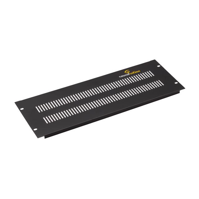 4 Unit - 19" Rack Panel with ventilation slots