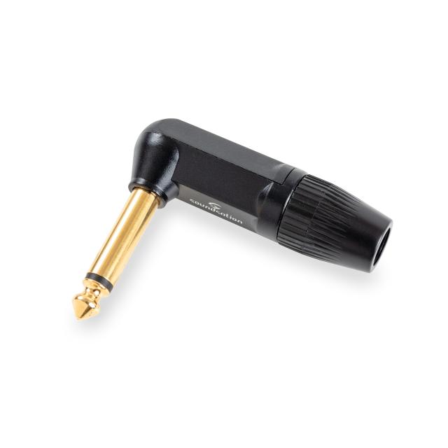Connettore Wiremaster 6.3mm Jack MONO ad angolo (scatola 25 pz)