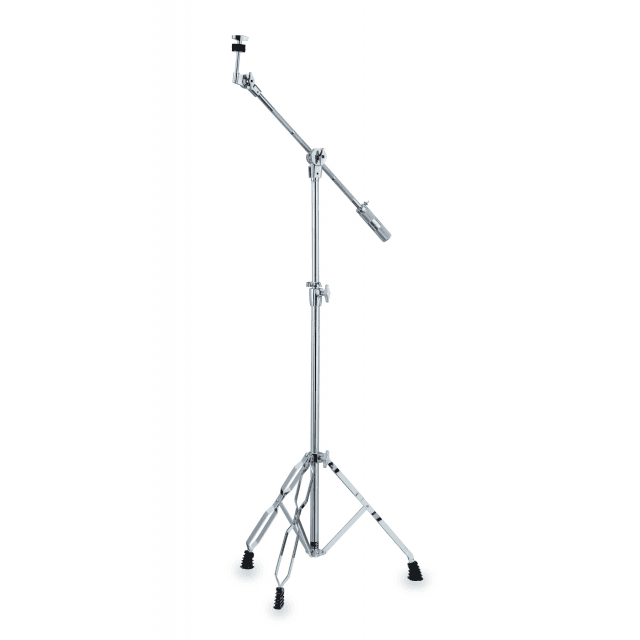 Boom cymbal stand with counterweight