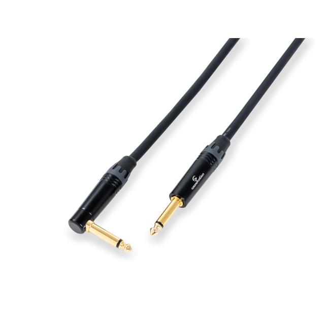 Cavo strumenti sbilanciato Wiremaster 6.3mm Jack MONO - 6.3mm Jack MONO angolato / 6mt
