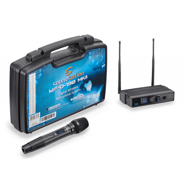 90-channel UHF Digital Wireless Hand-held Microphone System