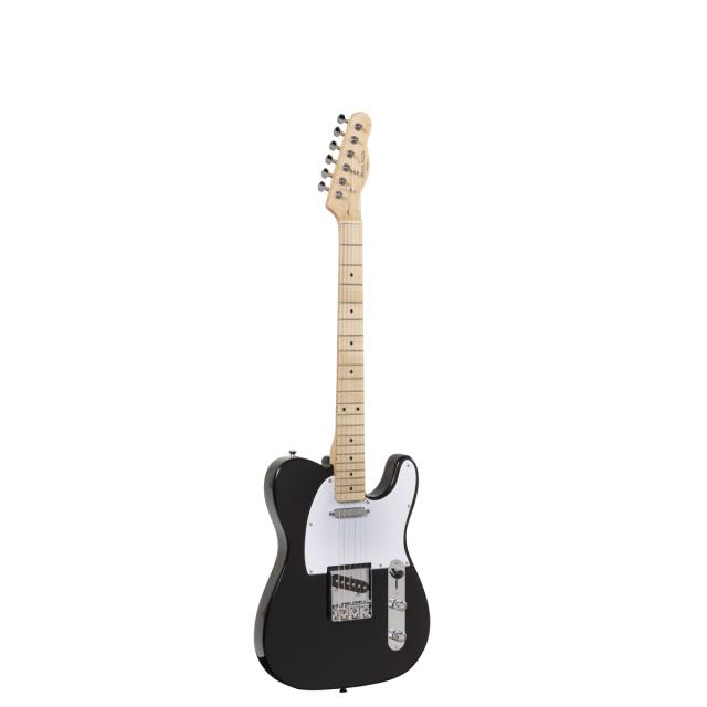 Cutaway electric guitar with 1 single coil and 1 lipstick pickup
