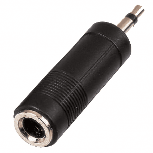 3.5mm Jack Male MONO - 6.3mm Jack Female adapter (1 pc set)
