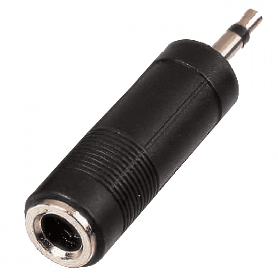Adattatore Audio Da 6,35 Mm Maschio A 3,5 Mm Femmina - Placcato Oro - Confezione Da 10 Pezzi - Per Microfono E Cuffie