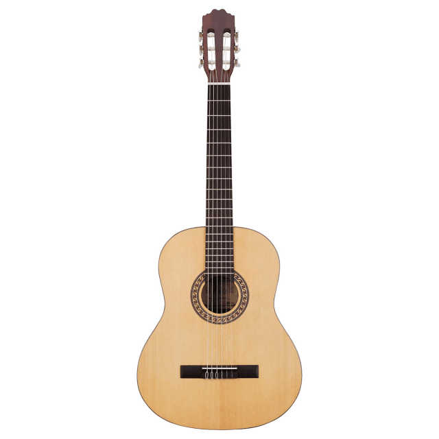 Chitarra classica 4/4 satinata con tavola armonica in abete