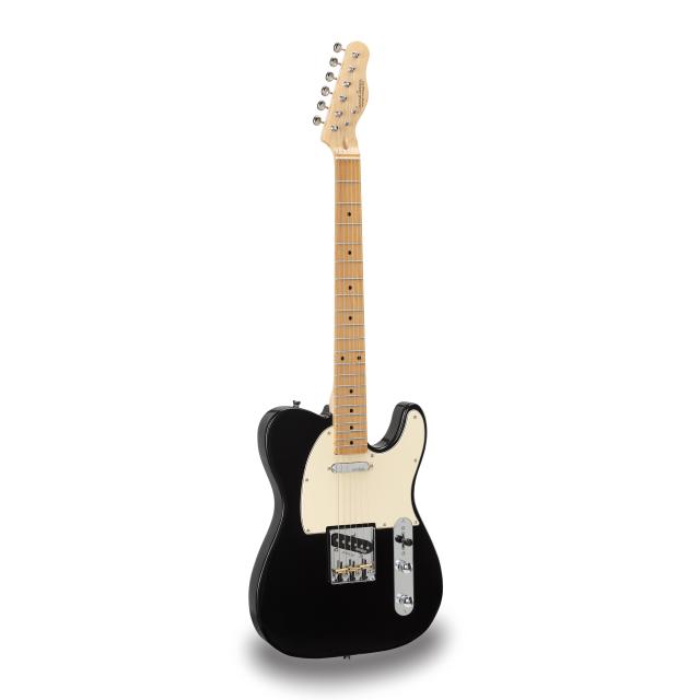 Cutaway electric guitar with 1 single coil and 1 lipstick pickup (equipped by Wilkinson®)