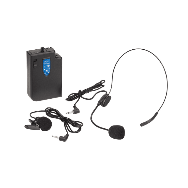 Kit Bodypack, Headset, and Lavalier Mic for GO-SOUND AMW Speakers