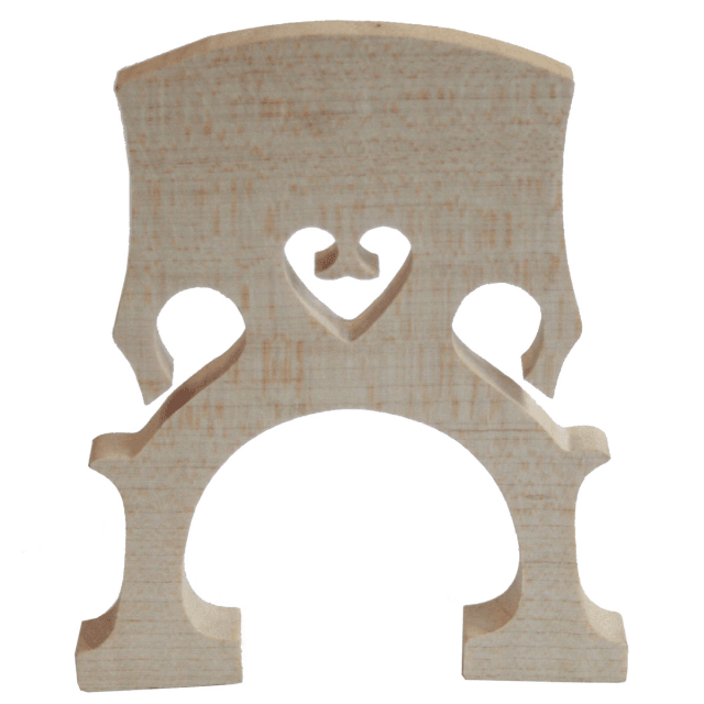 Bridge for double bass 3/4