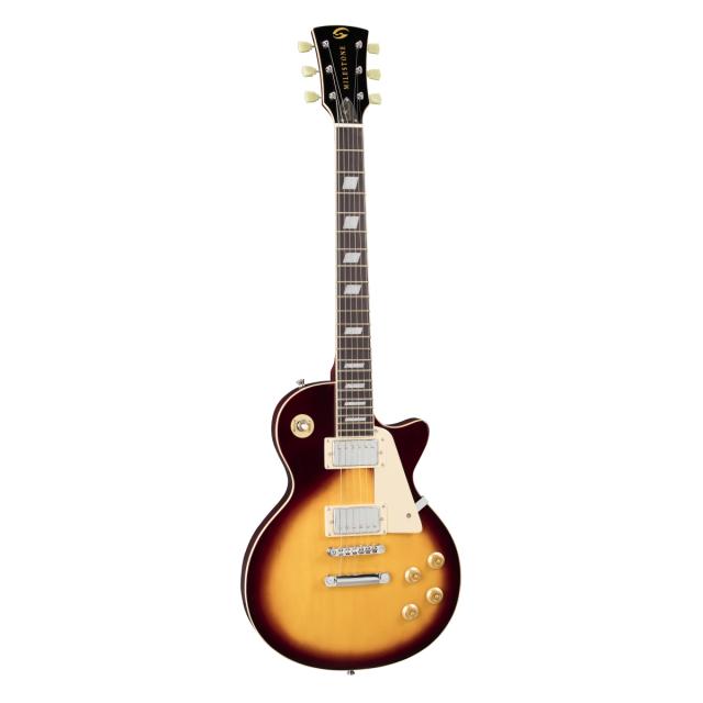 Chitarra elettrica cutaway arch top con 2 humbucker e manico set-in