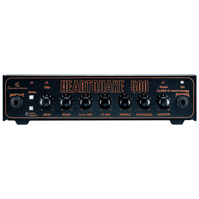 500W RMS Class-D bass head