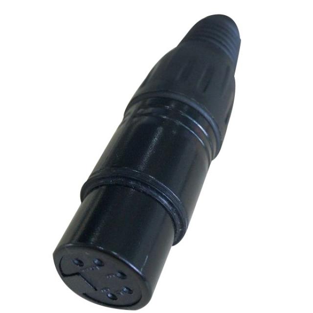 Connettore XLR 5P-F 