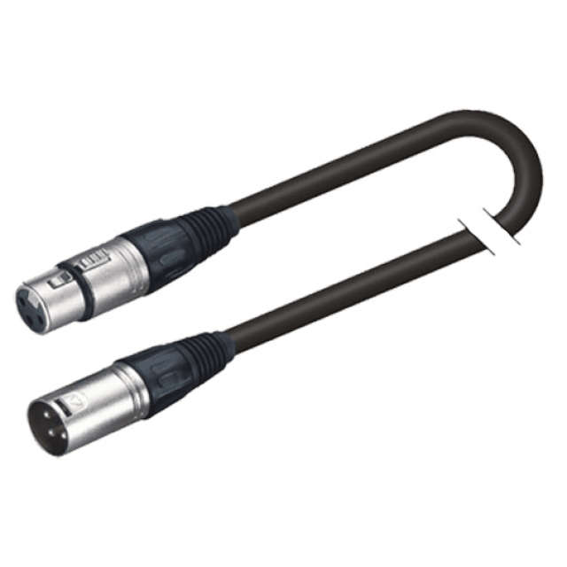 Cavo speaker XLR 3P F - XLR 3P M / 2x1.3 mm² / 10mt