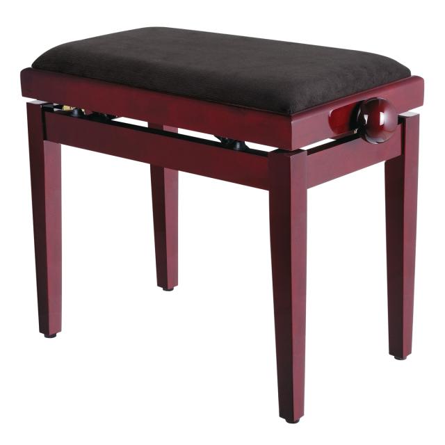 Adjustable glossy finish piano bench