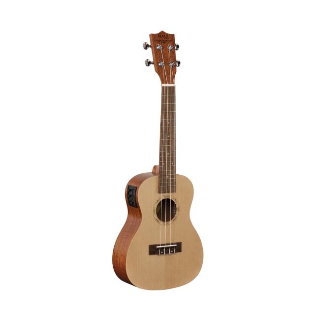 Ukulele Concerto elettrificato MAUI PRO con borsa (top abete)