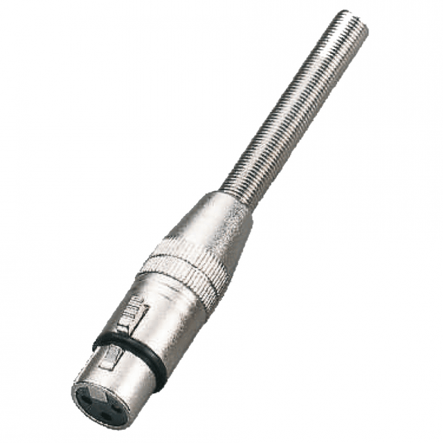 Connettore XLR 3P femmina in metallo (box 25 pezzi)
