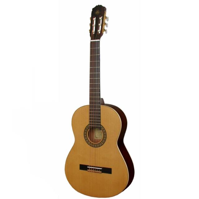 Classical guitar featuring solid cedar top