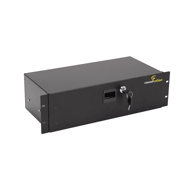 Cassetto per rack 19" 3U con serratura