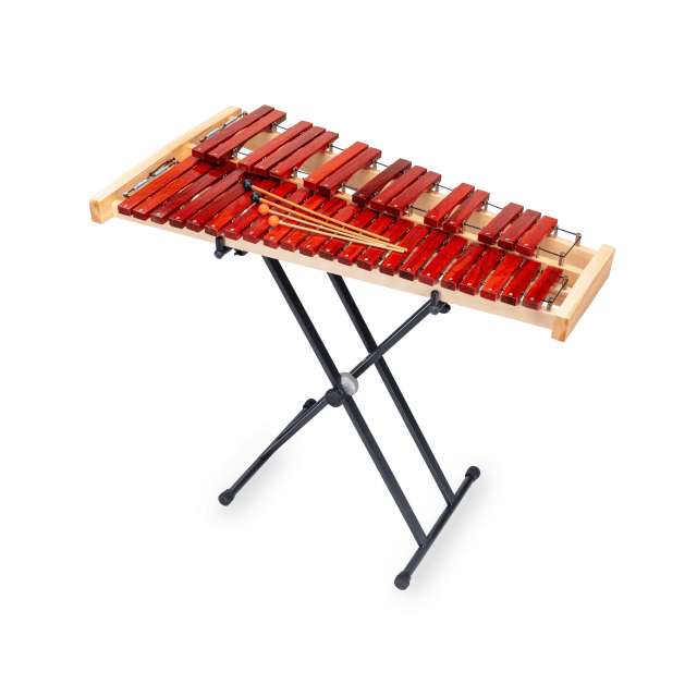 37 note xylophone with stand and carrying bag