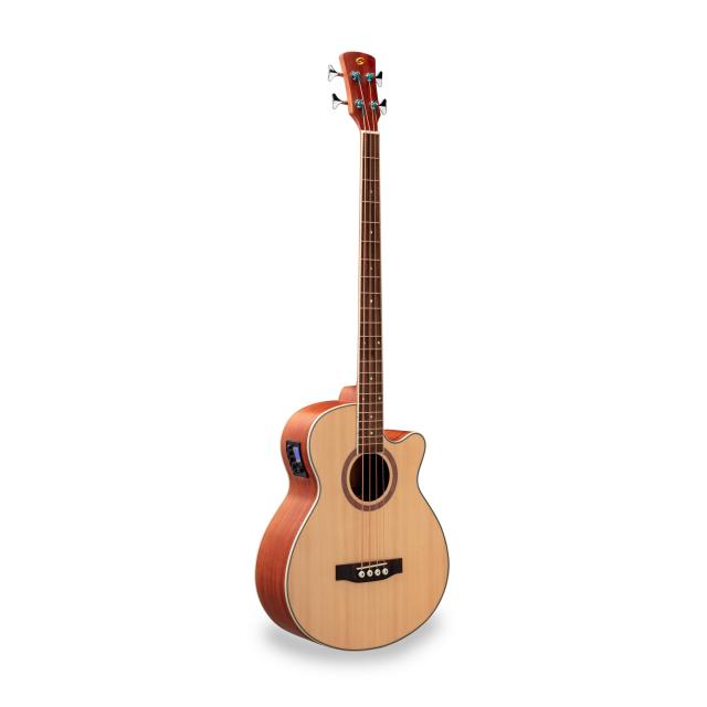 Basso acustico cutaway con preamp