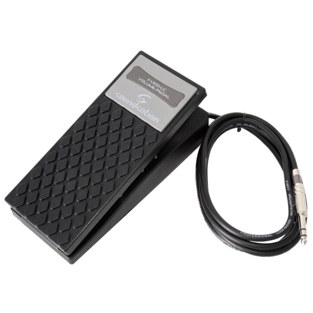 Keyboards volume/expression pedal with cable, 1/4" TRS Jack, and control direction selector