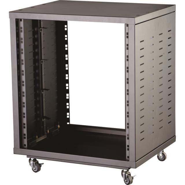 12 units 19" rack cabinet with castors