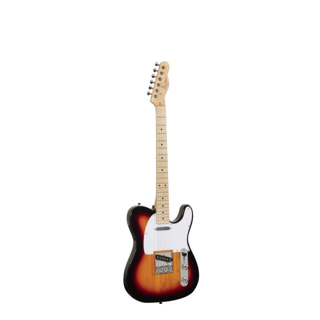 Cutaway electric guitar with 1 single coil and 1 lipstick pickup