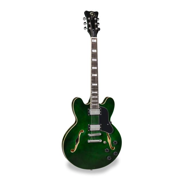 Chitarra semiacustica double cutaway con Humbucker