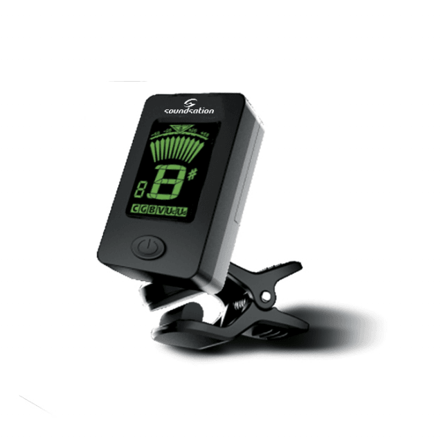 Rotating chromatic clip tuner