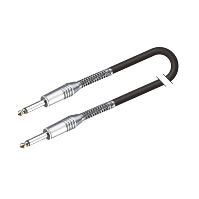 Unbalanced instrument cable 6.3mm Jack MONO - 6.3mm Jack MONO / 9mt